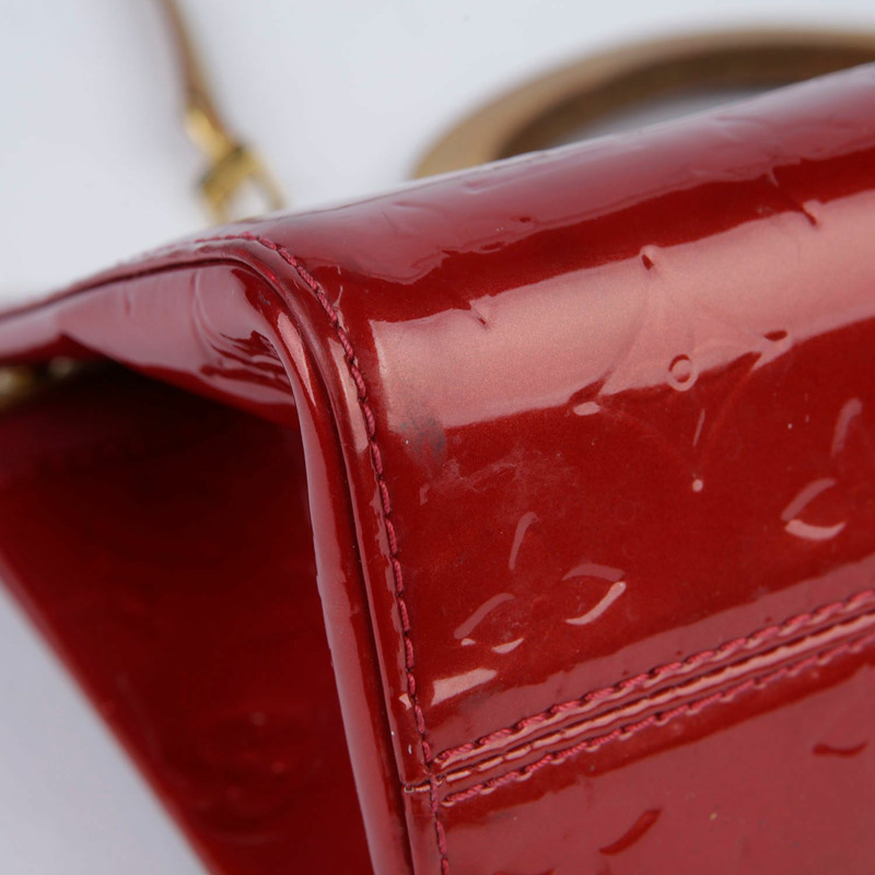 LOUIS VUITTON Monogram Vernis Pompidou Luxbury 手提包和單肩包-7