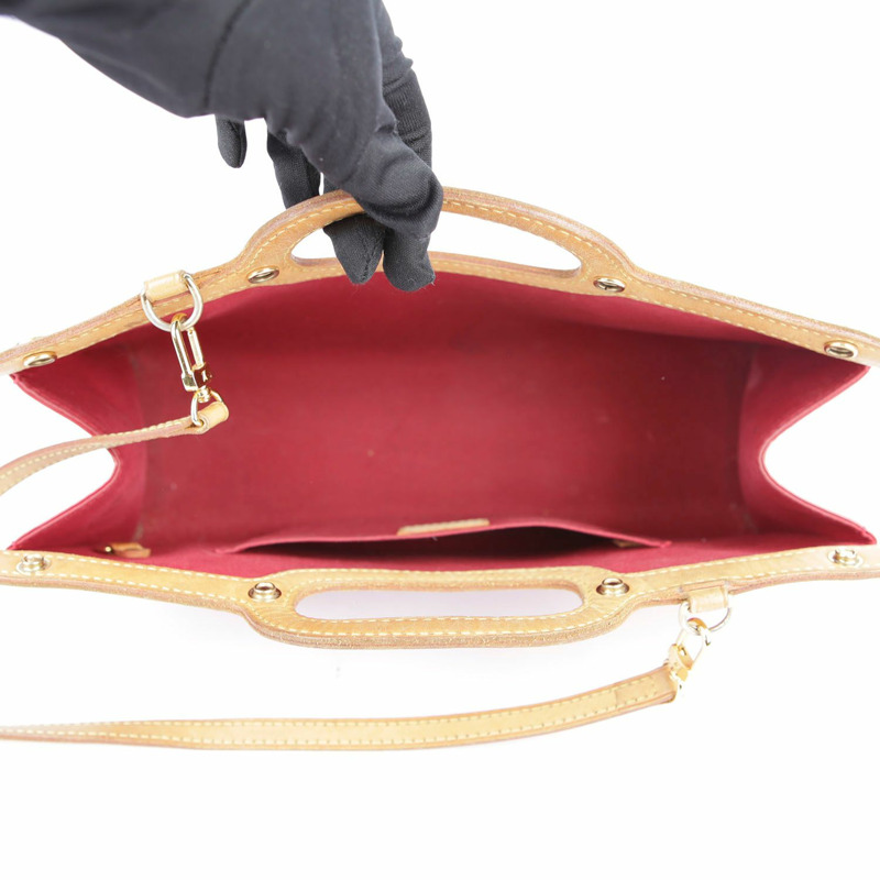 LOUIS VUITTON Monogram Vernis Pompidou Luxbury 手提包和單肩包-23