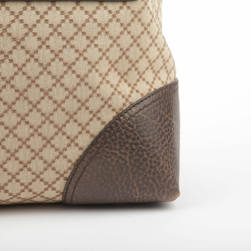 GUCCI Diamente 帆布手提包-5
