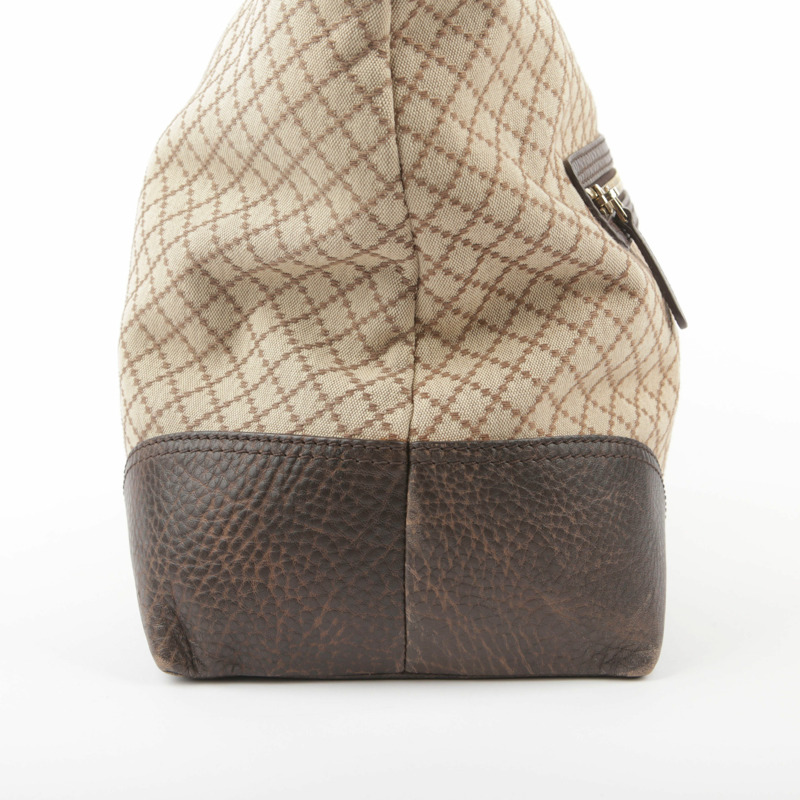 GUCCI Diamente 帆布手提包-7
