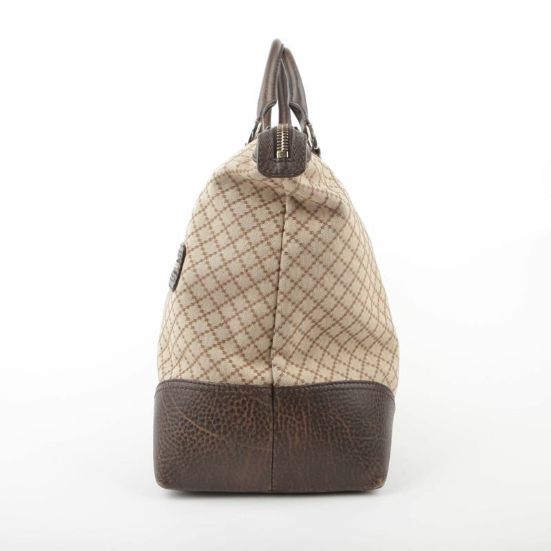 GUCCI Diamente 帆布手提包-9