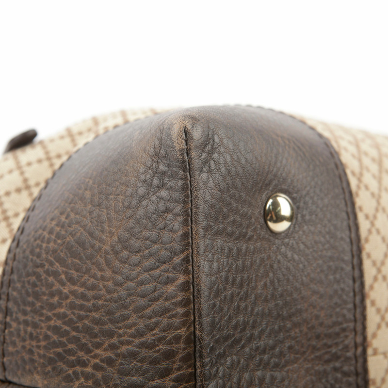 GUCCI Diamente 帆布手提包-11