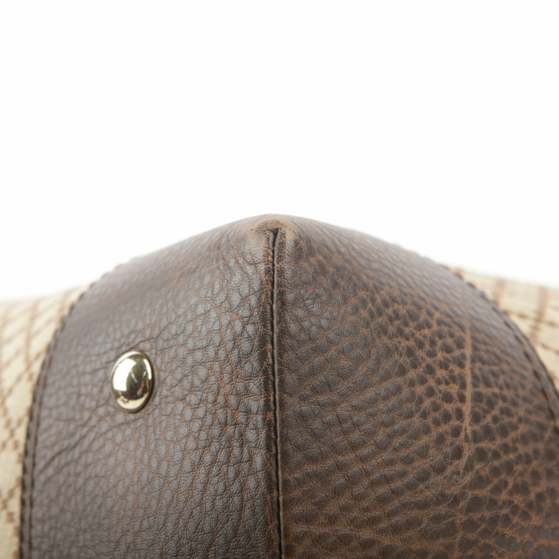 GUCCI Diamente 帆布手提包-13