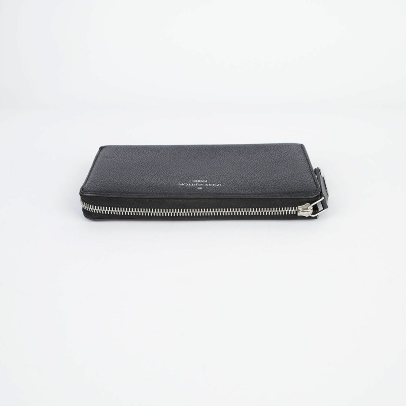 LOUIS VUITTON Comet 黑色小牛皮長皮夾-2