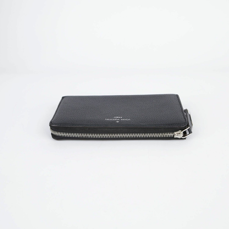LOUIS VUITTON Comet 黑色小牛皮長皮夾-3