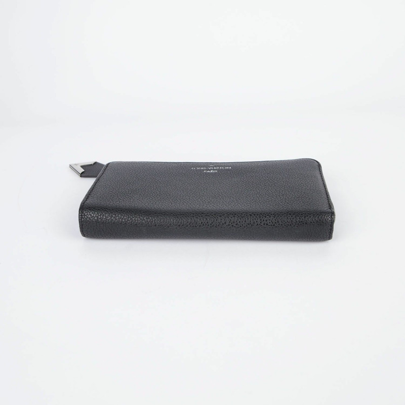 LOUIS VUITTON Comet 黑色小牛皮長皮夾-5
