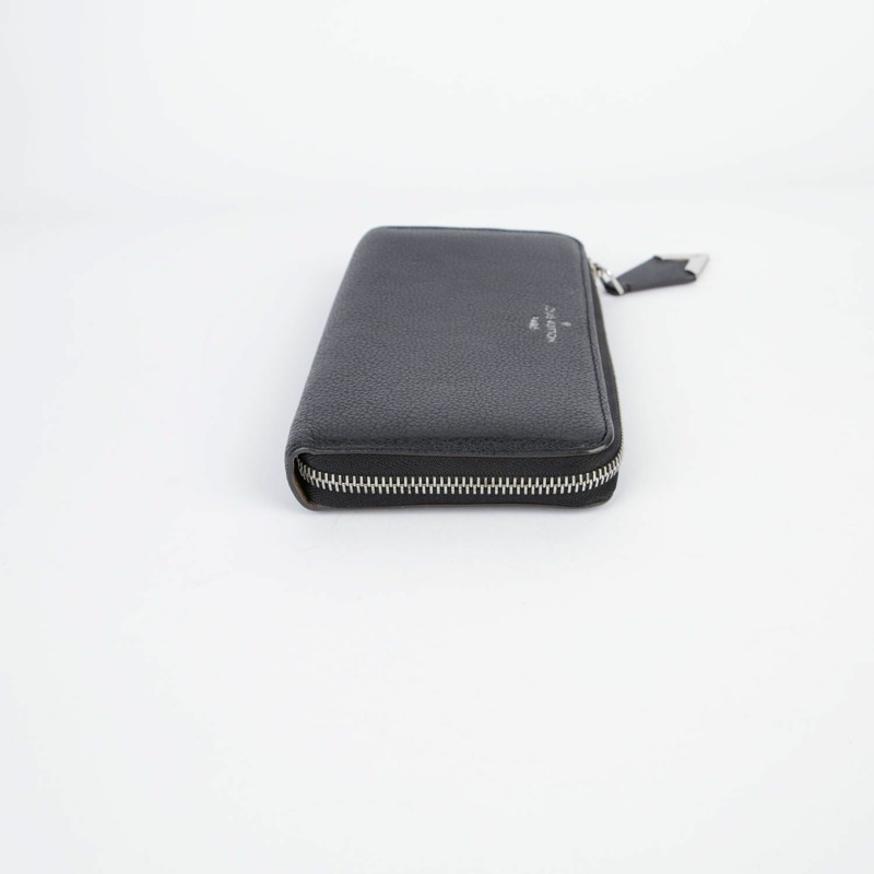 LOUIS VUITTON Comet 黑色小牛皮長皮夾-6