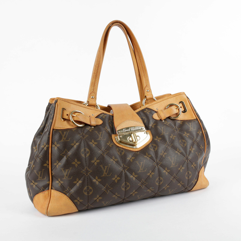 LOUIS VUITTON GM 尺寸 Monogram 帆布手提包和肩背包-0