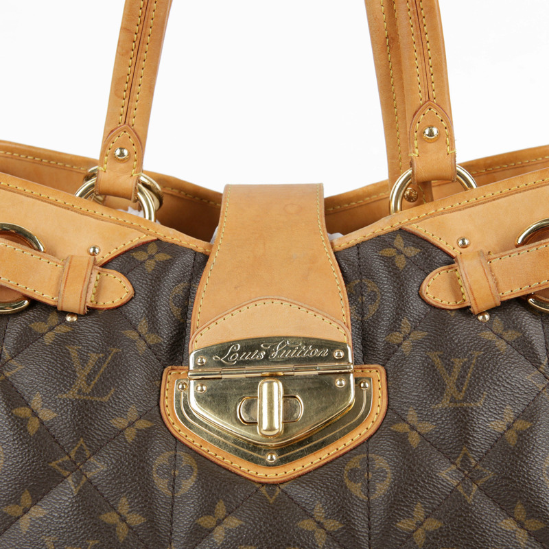 LOUIS VUITTON GM 尺寸 Monogram 帆布手提包和肩背包-5