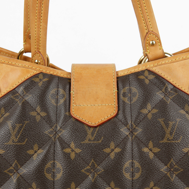 LOUIS VUITTON GM 尺寸 Monogram 帆布手提包和肩背包-10
