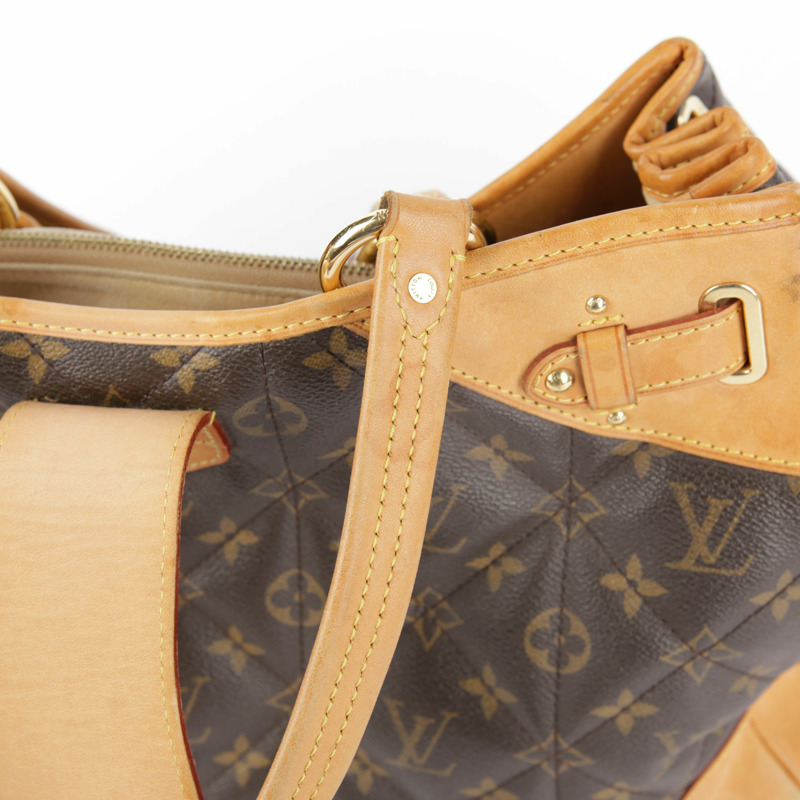 LOUIS VUITTON GM 尺寸 Monogram 帆布手提包和肩背包-32