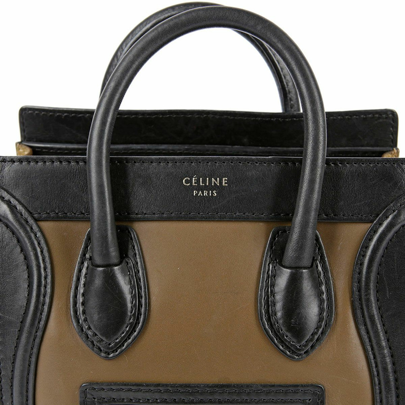 CELINE 納米多皮革行李手提包和單肩包-1