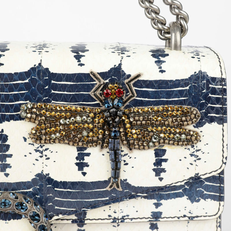 【包稅】GUCCI 中型蟒蛇紋狄俄尼索斯單肩斜挎包-2