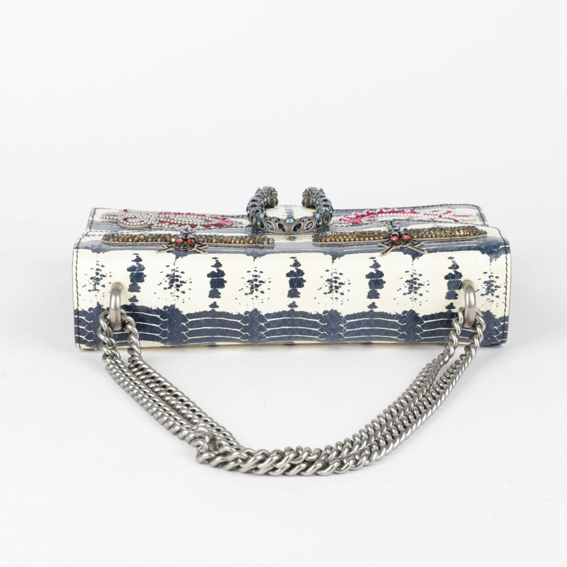 【包稅】GUCCI 中型蟒蛇紋狄俄尼索斯單肩斜挎包-9