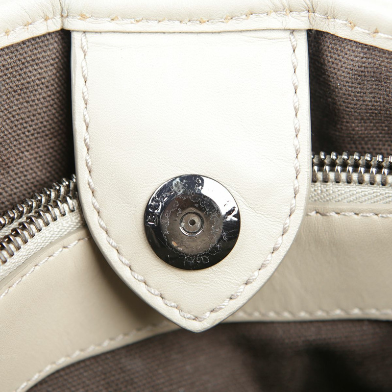 BURBERRY 米色 PVC Smoke Check Northfield 手提包-40