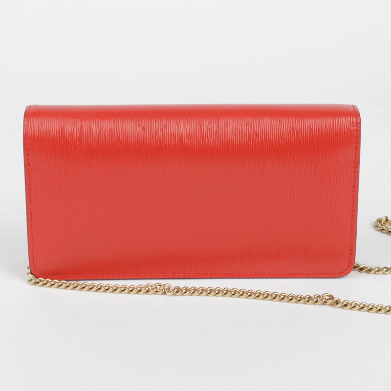 PRADA 紅色 Vitello Move WOC 斜背包-5
