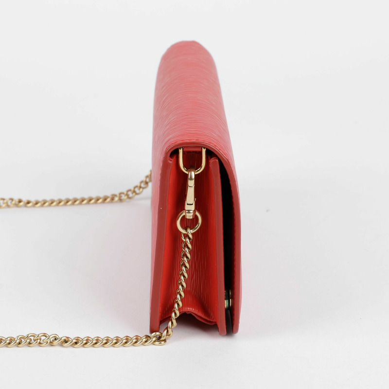 PRADA 紅色 Vitello Move WOC 斜背包-7