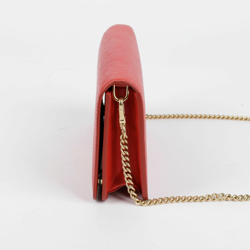 【包稅】PRADA 紅色 Vitello Move WOC 斜背包-4