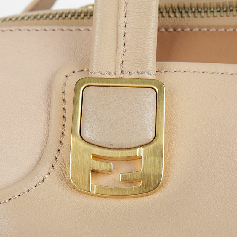 FENDI 中型多色皮革變色龍手提包和單肩包-1