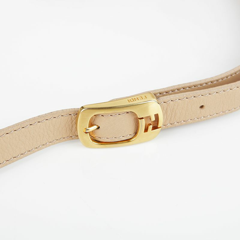 FENDI 中型多色皮革變色龍手提包和單肩包-16