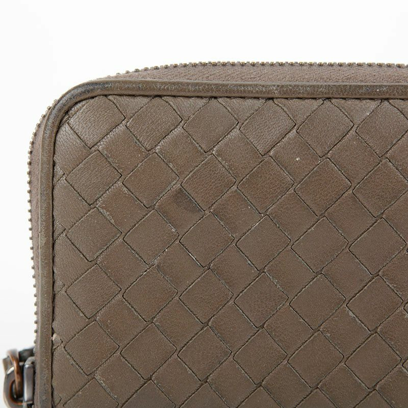 BOTTEGA VENETA Intrecciato 皮革 Zippy 零錢卡錢包-1
