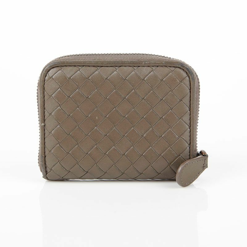 BOTTEGA VENETA Intrecciato 皮革 Zippy 零錢卡錢包-3