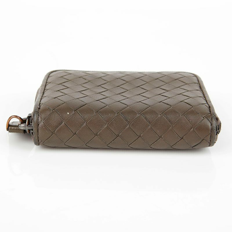 BOTTEGA VENETA Intrecciato 皮革 Zippy 零錢卡錢包-10
