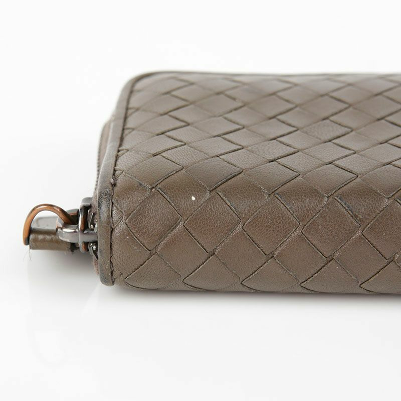 BOTTEGA VENETA Intrecciato 皮革 Zippy 零錢卡錢包-11