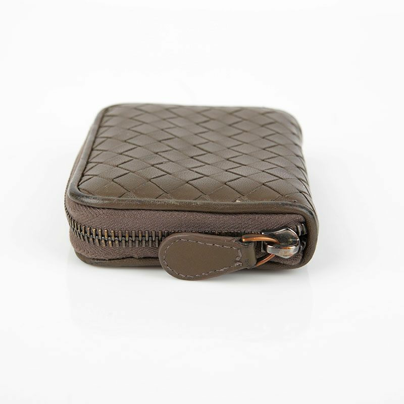 BOTTEGA VENETA Intrecciato 皮革 Zippy 零錢卡錢包-13