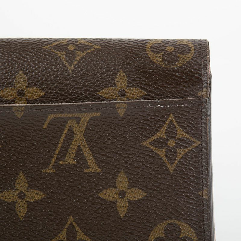 LOUIS VUITTON 大號字母帆布 Sarah 皮夾-3