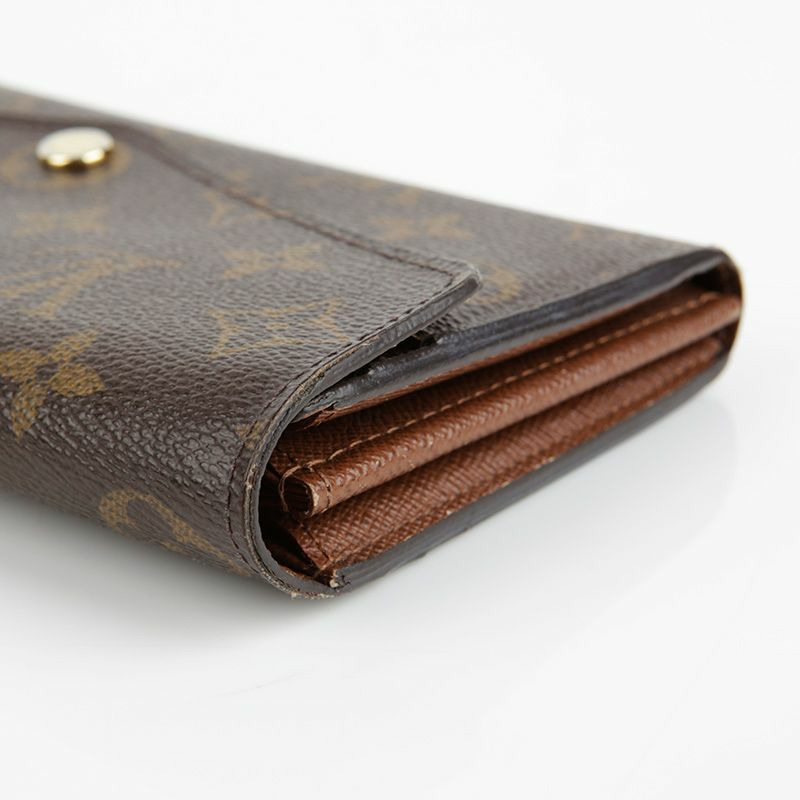 LOUIS VUITTON 大號字母帆布 Sarah 皮夾-5