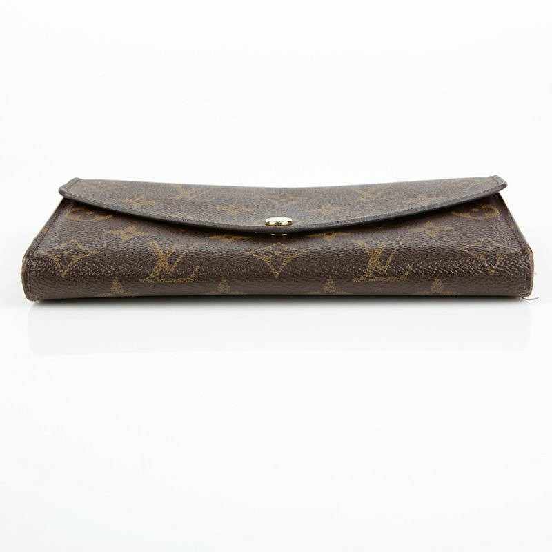 LOUIS VUITTON 大號字母帆布 Sarah 皮夾-8