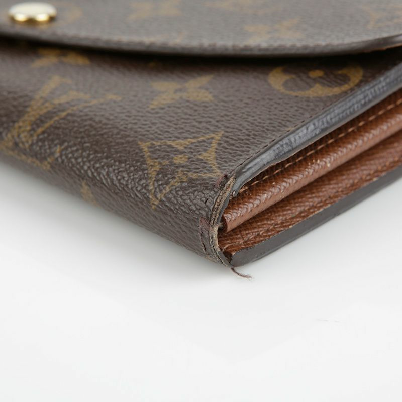 LOUIS VUITTON 大號字母帆布 Sarah 皮夾-9