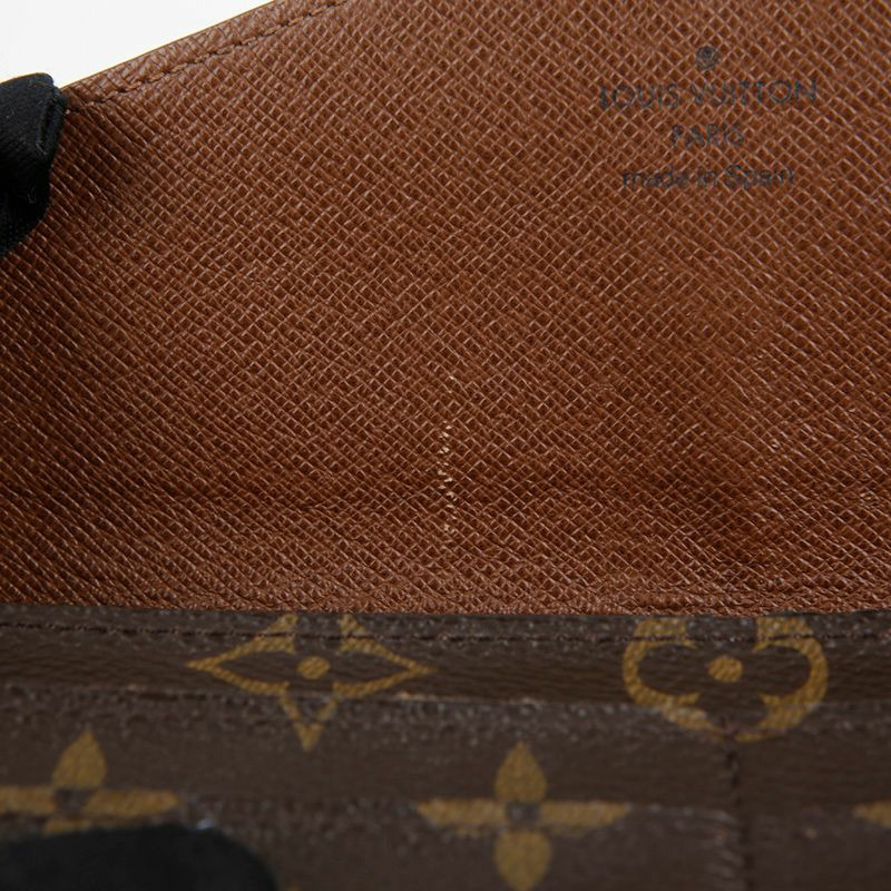 LOUIS VUITTON 大號字母帆布 Sarah 皮夾-12