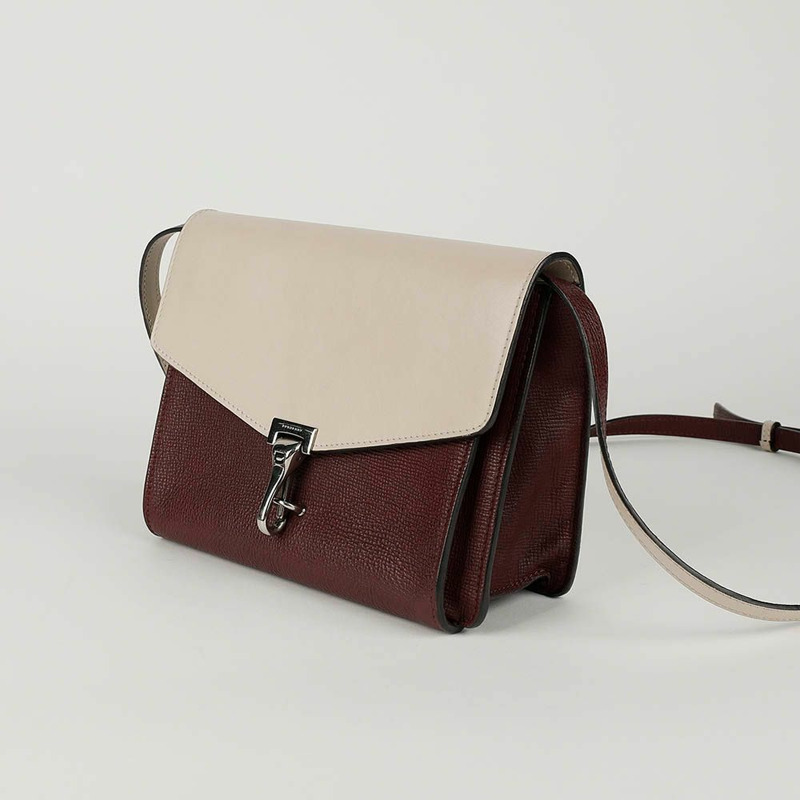 BURBERRY 雙色皮革 McKen 斜背包與肩背包-2