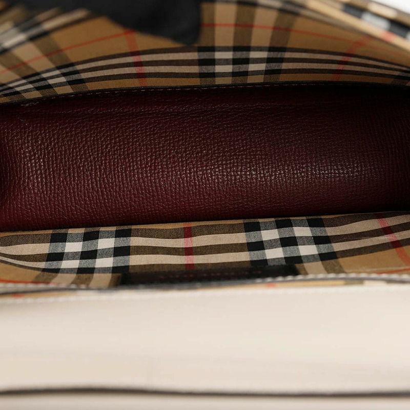 BURBERRY 雙色皮革 McKen 斜背包與肩背包-13