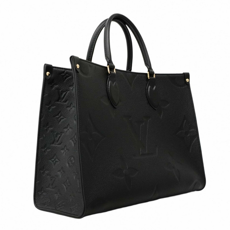 Louis Vuitton Monogram Empreinte On-the-Go MM M45595 Noir 女士兩用包-1