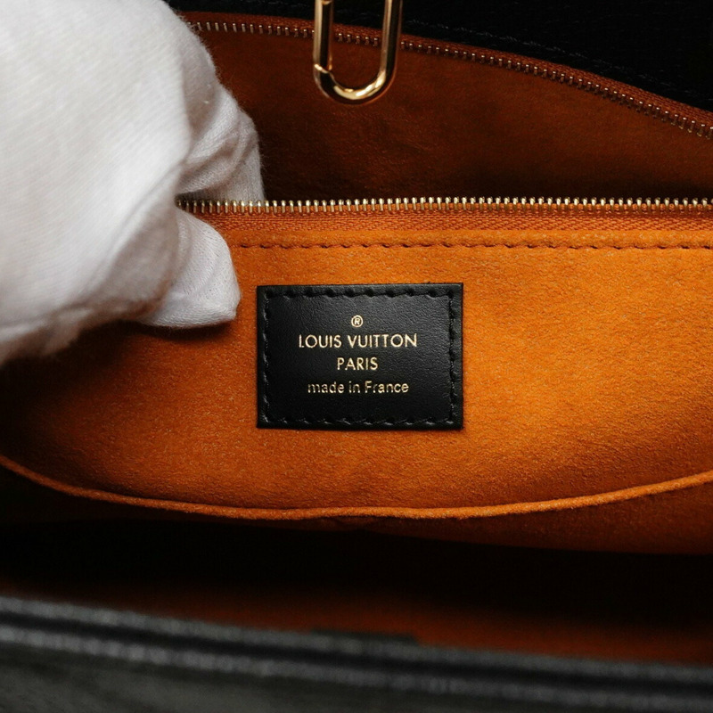 Louis Vuitton Monogram Empreinte On-the-Go MM M45595 Noir 女士兩用包-4