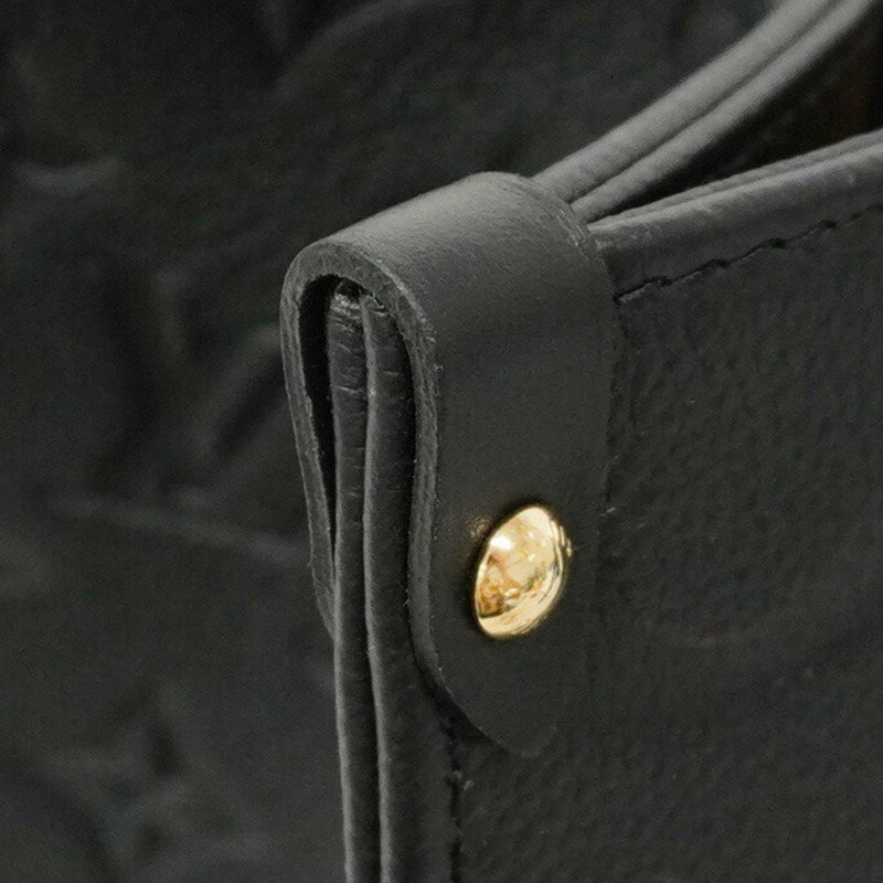 Louis Vuitton Monogram Empreinte On-the-Go MM M45595 Noir 女士兩用包-6