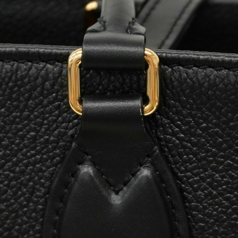 Louis Vuitton Monogram Empreinte On-the-Go MM M45595 Noir 女士兩用包-7