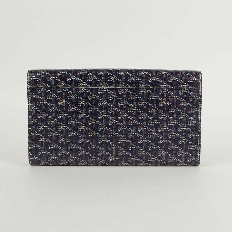 GOYARD 海軍藍 Goyard 帆布 Monte Carlo 手拿包-1