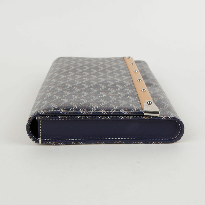 GOYARD 海軍藍 Goyard 帆布 Monte Carlo 手拿包-2