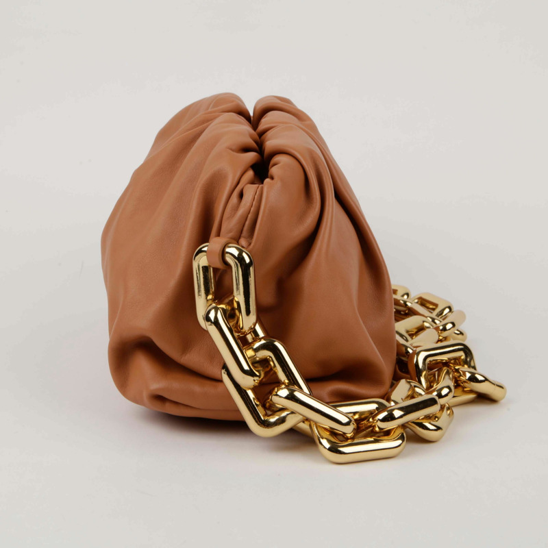 【包稅】BOTTEGA VENETA 羊皮鏈手拿包和肩包-1