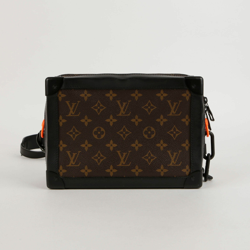 LOUIS VUITTON Monogram Macassar 帆布 Soft Trunk 單背包與斜背包-2