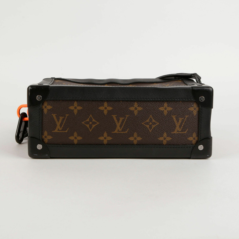 LOUIS VUITTON Monogram Macassar 帆布 Soft Trunk 單背包與斜背包-3