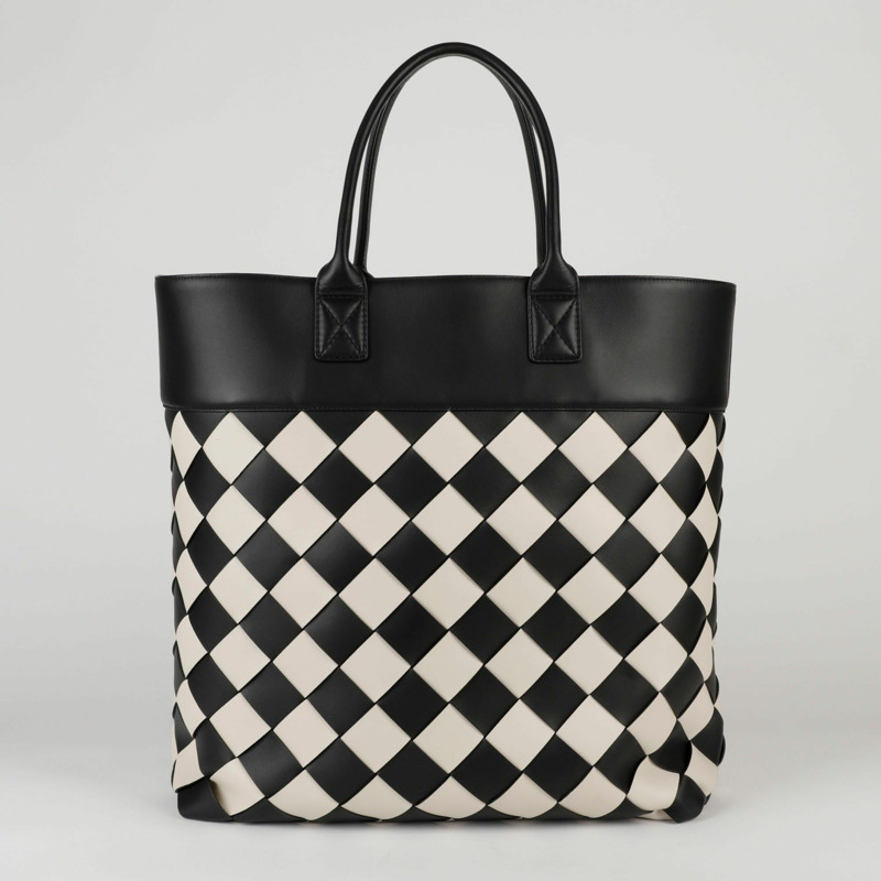 BOTTEGA VENETA Nero Mist Maxi Cava 手提包-1