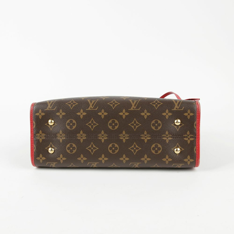 LOUIS VUITTON PM Monogram 帆布 Popankru 手提包和單肩包-4