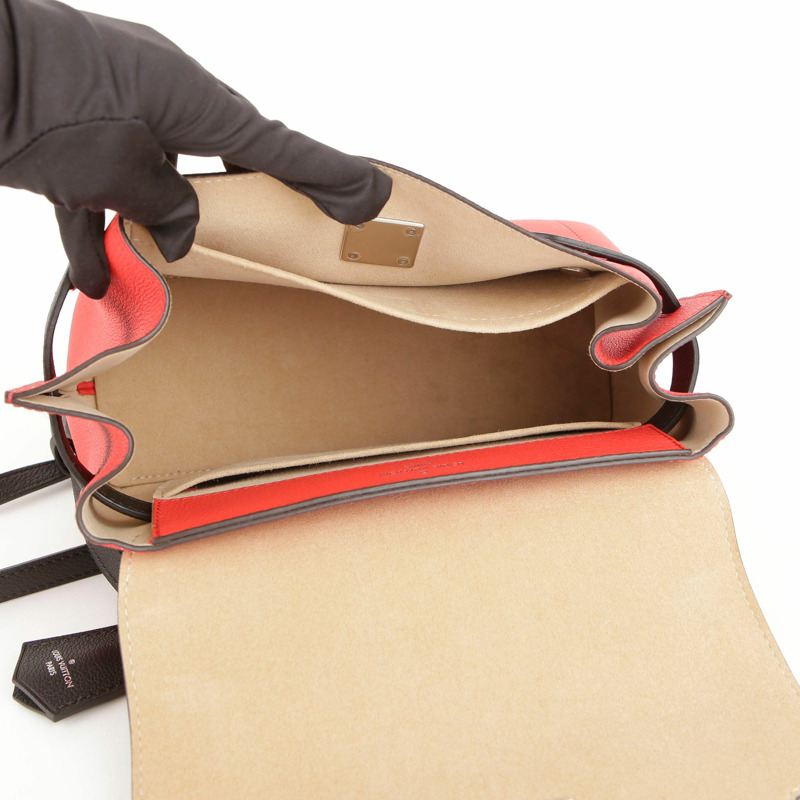 【包稅】LOUIS VUITTON BB Quartz Kabuki 黑色皮革 Rock Me Ever 手提包和單肩包-5