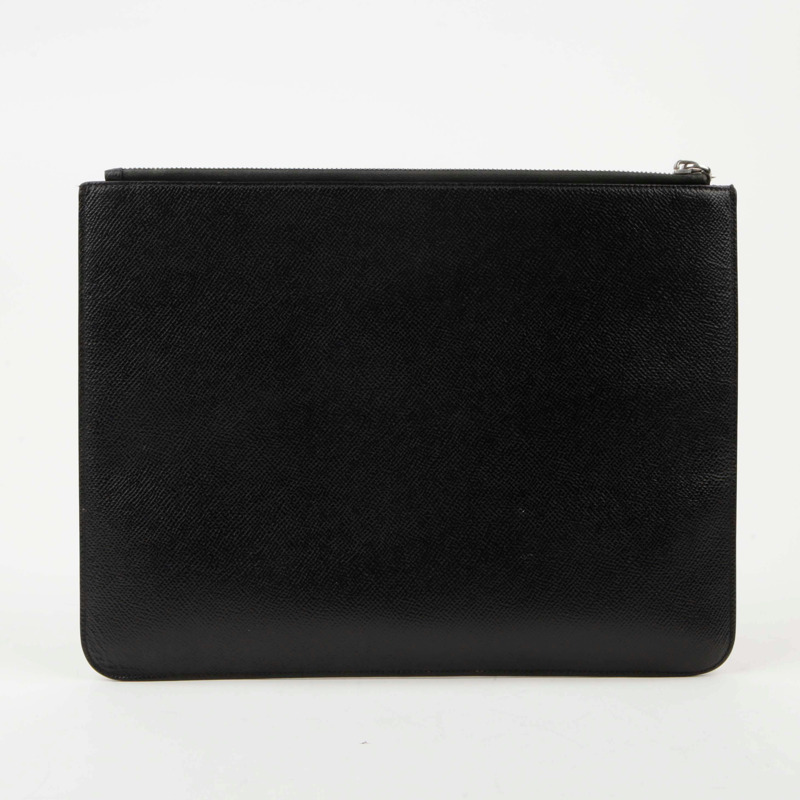GIVENCHY 大黑色皮革 Antigona 手拿包 06072272-1