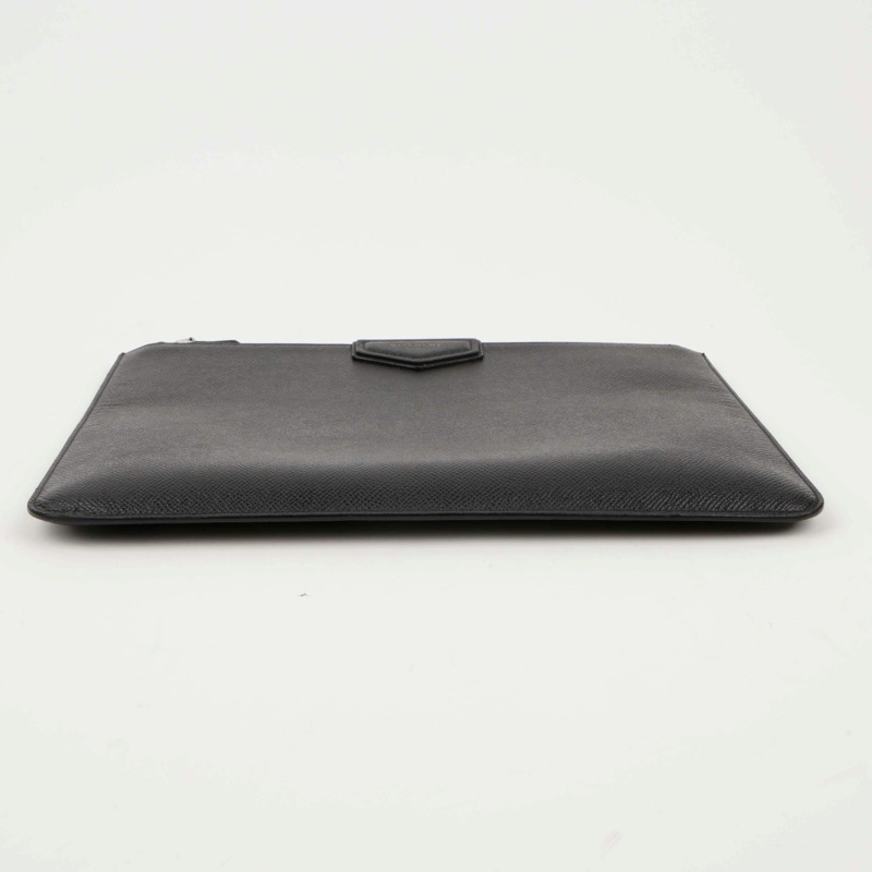 GIVENCHY 大黑色皮革 Antigona 手拿包 06072272-3